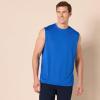 imageAmazon Essentials Mens Active Performance Tech Muscle Tank Pack of 2Medium GreyRoyal Blue