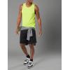 imageAmazon Essentials Mens Active Performance Tech Racerback TankLime Green