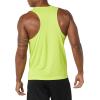 imageAmazon Essentials Mens Active Performance Tech Racerback TankLime Green