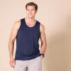 imageAmazon Essentials Mens Active Quick Dry Tech Stretch Lightweight Gym Tank TopNavy