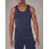 imageAmazon Essentials Mens Active Quick Dry Tech Stretch Lightweight Gym Tank TopNavy