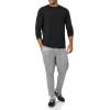 imageAmazon Essentials Mens Active Quick Dry Tech Stretch Lightweight LongSleeve TShirt Available in BigampampTallBlack