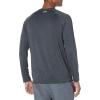 imageAmazon Essentials Mens Active Quick Dry Tech Stretch Lightweight LongSleeve TShirt Available in BigampampTallCharcoal Space Dye