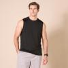imageAmazon Essentials Mens Active Quick Dry Tech Stretch Lightweight Sleeveless Muscle ShirtBlack