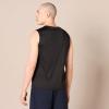 imageAmazon Essentials Mens Active Quick Dry Tech Stretch Lightweight Sleeveless Muscle ShirtBlack