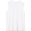 imageAmazon Essentials Mens Active Quick Dry Tech Stretch Lightweight Sleeveless Muscle ShirtWhite