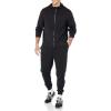 imageAmazon Essentials Mens Active Sweat Zip Through Hoodie Available in Big ampamp TallBlack