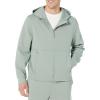imageAmazon Essentials Mens Active Sweat Zip Through Hoodie Available in Big ampamp TallSage Green