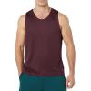 imageAmazon Essentials Mens Active Tech Stretch Workout Tank BaselayerBurgundy