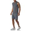 imageAmazon Essentials Mens Active Tech Stretch Workout Tank BaselayerCharcoal