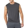 imageAmazon Essentials Mens Active Tech Stretch Workout Tank BaselayerCharcoal