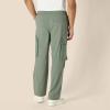 imageAmazon Essentials Mens LooseFit Lightweight Stretch Parachute PantDark Olive
