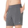 imageAmazon Essentials Mens Performance Stretch Woven 7quot Training ShortCharcoal Heather