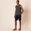 imageAmazon Essentials Mens RegularFit Tank TopBlack Charcoal Heather