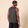 imageAmazon Essentials Mens RegularFit Tank TopBlack Charcoal Heather