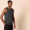 imageAmazon Essentials Mens RegularFit Tank TopBlack Charcoal Heather