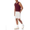imageAmazon Essentials Mens RegularFit Tank TopBlue Burgundy
