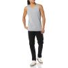 imageAmazon Essentials Mens RegularFit Tank TopLight Grey Heather