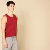 imageAmazon Essentials Mens RegularFit Tank TopRed