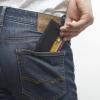 imageAmazon Essentials Mens Slim Card Carrier WalletBlack