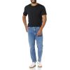 imageAmazon Essentials Mens TShirts ShortSleeve Crewneck Pocket Cotton 2PackBlack
