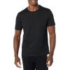 imageAmazon Essentials Mens TShirts ShortSleeve Crewneck Pocket Cotton 2PackBlackBrown