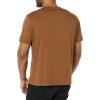 imageAmazon Essentials Mens TShirts ShortSleeve Crewneck Pocket Cotton 2PackBlackBrown