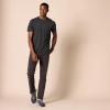 imageAmazon Essentials Mens TShirts ShortSleeve Crewneck Pocket Cotton 2PackBlackCharcoal Heather