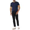 imageAmazon Essentials Mens TShirts ShortSleeve Crewneck Pocket Cotton 2PackBlackNavy