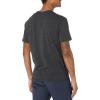 imageAmazon Essentials Mens TShirts ShortSleeve Crewneck Pocket Cotton 2PackCharcoal HeatherBurgundy