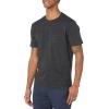 imageAmazon Essentials Mens TShirts ShortSleeve Crewneck Pocket Cotton 2PackCharcoal HeatherBurgundy