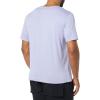 imageAmazon Essentials Mens TShirts ShortSleeve Crewneck Pocket Cotton 2PackDark BlueLavender