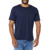 imageAmazon Essentials Mens TShirts ShortSleeve Crewneck Pocket Cotton 2PackDark BlueNavy