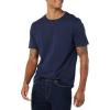 imageAmazon Essentials Mens TShirts ShortSleeve Crewneck Pocket Cotton 2PackEmerald GreenNavy