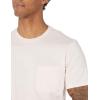 imageAmazon Essentials Mens TShirts ShortSleeve Crewneck Pocket Cotton 2PackGrey HeatherPale Pink
