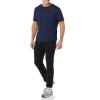 imageAmazon Essentials Mens TShirts ShortSleeve Crewneck Pocket Cotton 2PackNavy