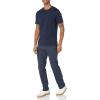 imageAmazon Essentials Mens TShirts ShortSleeve Crewneck Pocket Cotton 2PackNavyBoat Print