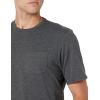 imageAmazon Essentials Mens TShirts ShortSleeve Crewneck Pocket Cotton 2PackNavyCharcoal Heather