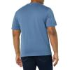 imageAmazon Essentials Mens TShirts ShortSleeve Crewneck Pocket Cotton 2PackWashed BlueFloral Print