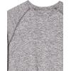 imageAmazon Essentials Mens Tech Stretch LongSleeve TShirt  Discontinued ColorsDark Grey Heather