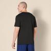 imageAmazon Essentials TShirts for Men Active Performance Tech Available in Big ampamp Tall Pack of 2Black