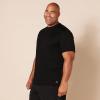 imageAmazon Essentials TShirts for Men Active Performance Tech Available in Big ampamp Tall Pack of 2BlackWhite