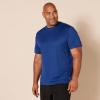 imageAmazon Essentials TShirts for Men Active Performance Tech Available in Big ampamp Tall Pack of 2BurgundyNavy