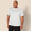 imageAmazon Essentials TShirts for Men Active Performance Tech Available in Big ampamp Tall Pack of 2BurgundyWhite