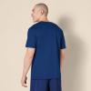 imageAmazon Essentials TShirts for Men Active Performance Tech Available in Big ampamp Tall Pack of 2Dark BlueTeal Blue
