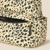 imageAmazon Essentials Unisex Kids Nylon BackpackBeige Leopard
