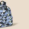 imageAmazon Essentials Unisex Kids Nylon BackpackLight Blue Shark Waves