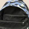 imageAmazon Essentials Unisex Kids Nylon BackpackLight Blue Shark Waves