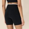 imageAmazon Essentials Womens Active FormFlex Buttery Soft High Waist 6quot Biker Shorts with Contrast TrimBlackWhite