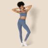imageAmazon Essentials Womens Active FormFlex Buttery Soft Light Support Bandeau Sports Bra with Adjustable StrapsSlate Grey